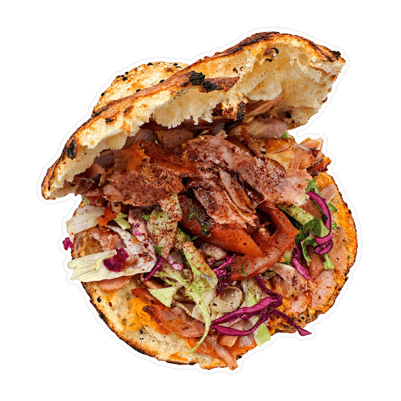 Kebab and Bread sticker